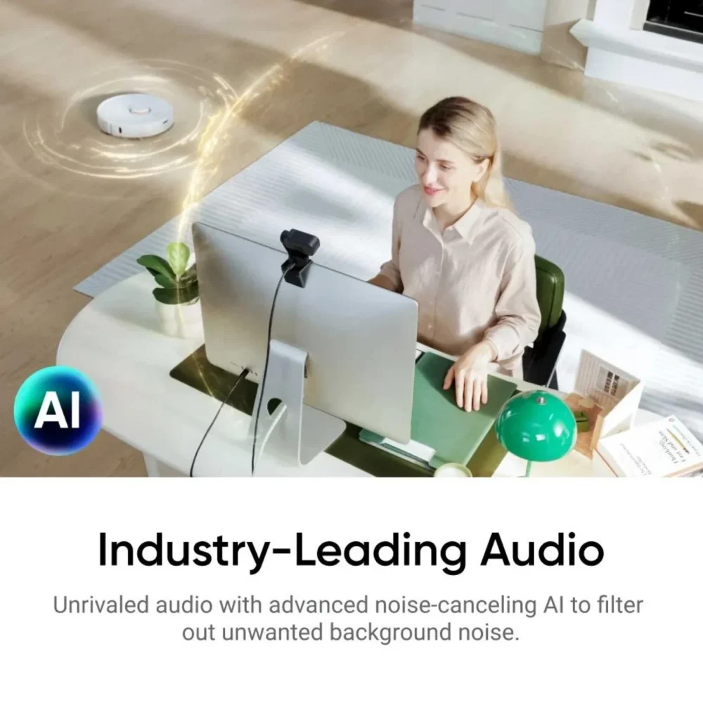 Insta360 Link 2 Webcam 4K 30fps PC Mac AI Tracking Noise-Canceling Gesture Control 1/2" Sensor HDR Insta 360 Link2 Web Camera - Image 2
