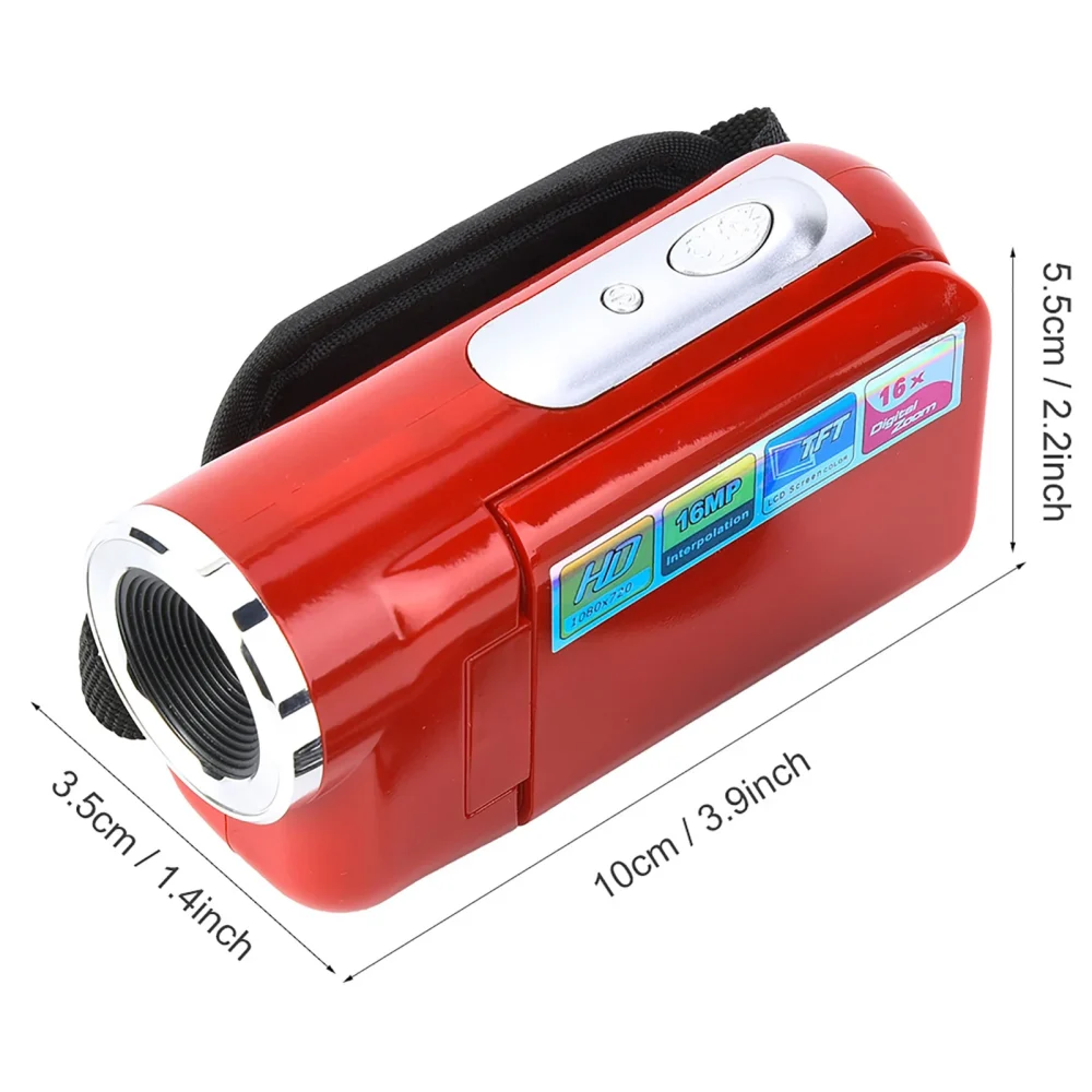 Portable Children Digital Camcorder 2 Inch TFT LCD Sceen HD Digital Video Camera for Kids Birthday Christmas Holiday Gifts - Image 6