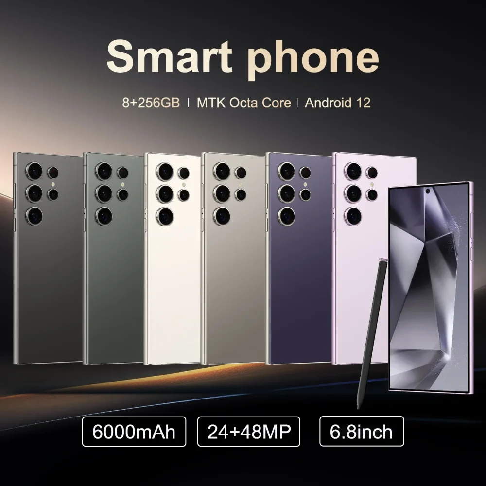 S25 Pro,Smartphone Android,6.8 inch,8+256GB ROM,Dual SIM,Mobile phone,Google Play Store,24+48MP,6000mAh,celulares - Image 2