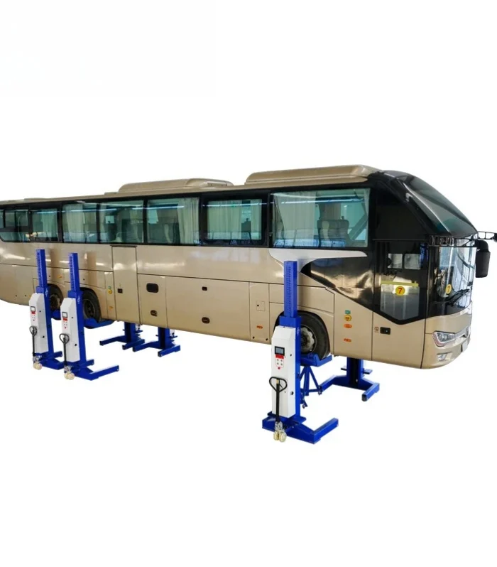 Mobile cart six-column lift truck truck passenger car lift car maintenance equipment
